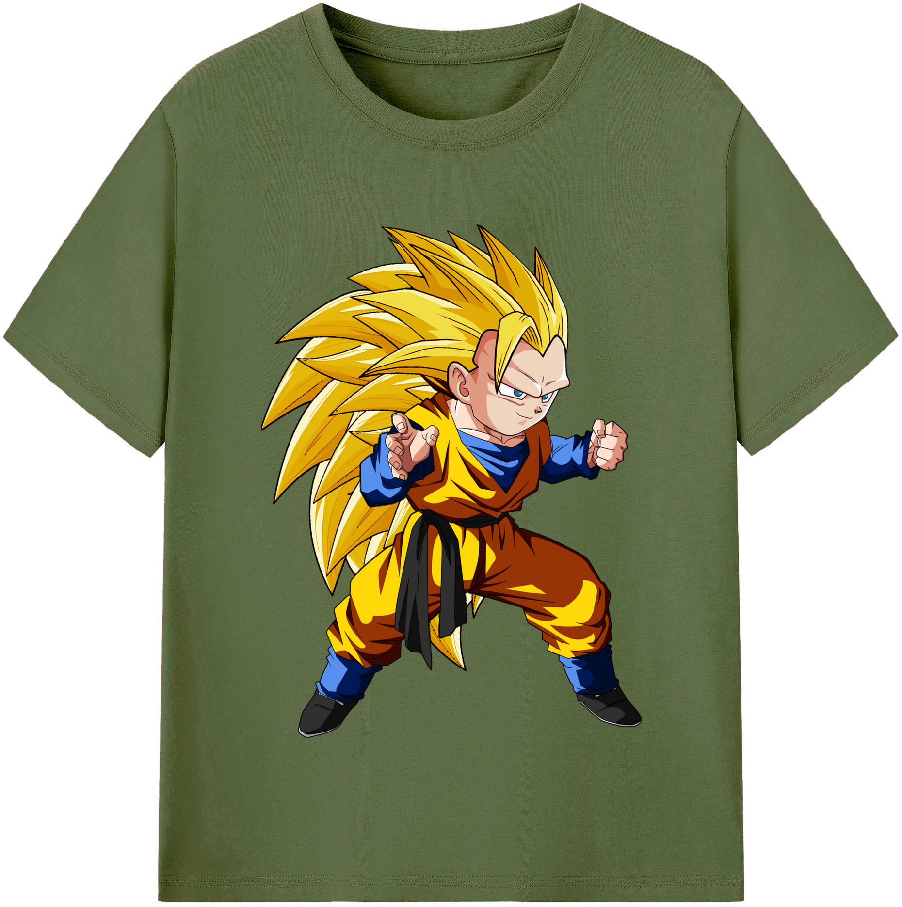 （画像用） ドラゴンボール ベジータ四世（Bejīta Yonsei）DRAGON BALL Vegeta IV 綿100％半袖Tシャツ（フロントプリント）